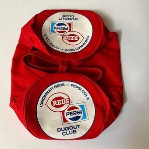 Pepsi Cola Cincinnati Reds Dugout Club Vintage duffle bag